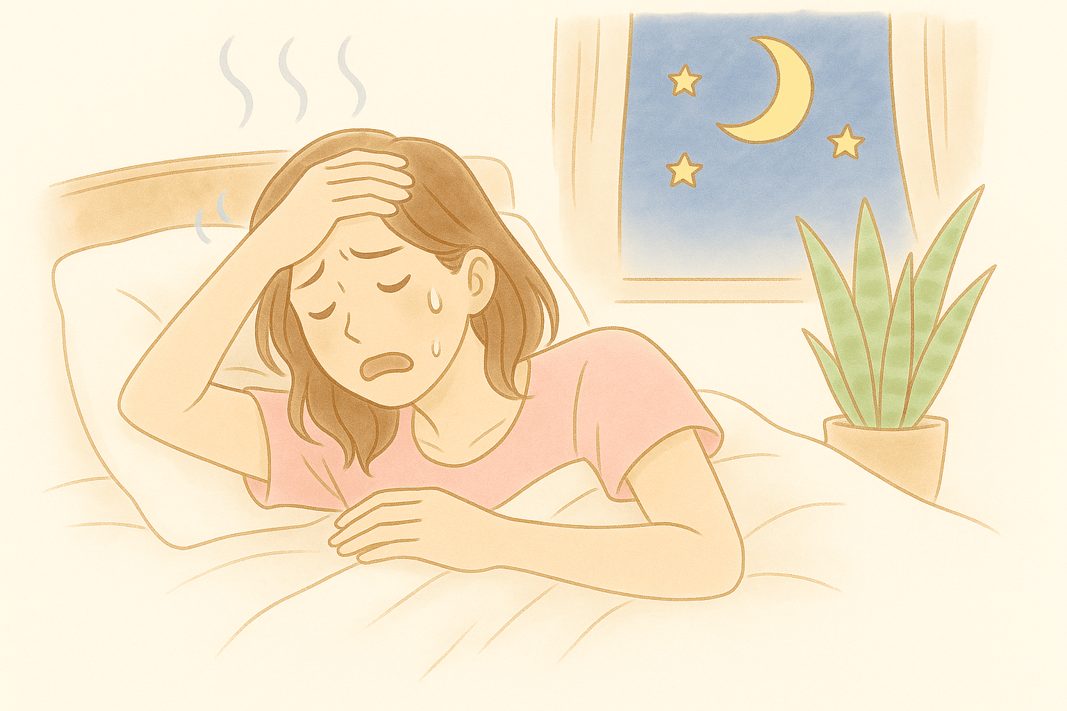 【暑くて眠れない方必見】夏の「冷え」＆「睡眠の質」改善法｜めぐりを整えて朝スッキリ！ 